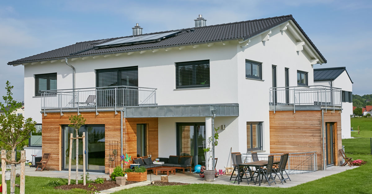 Foto eines Praml Bau EInfamilienhaus