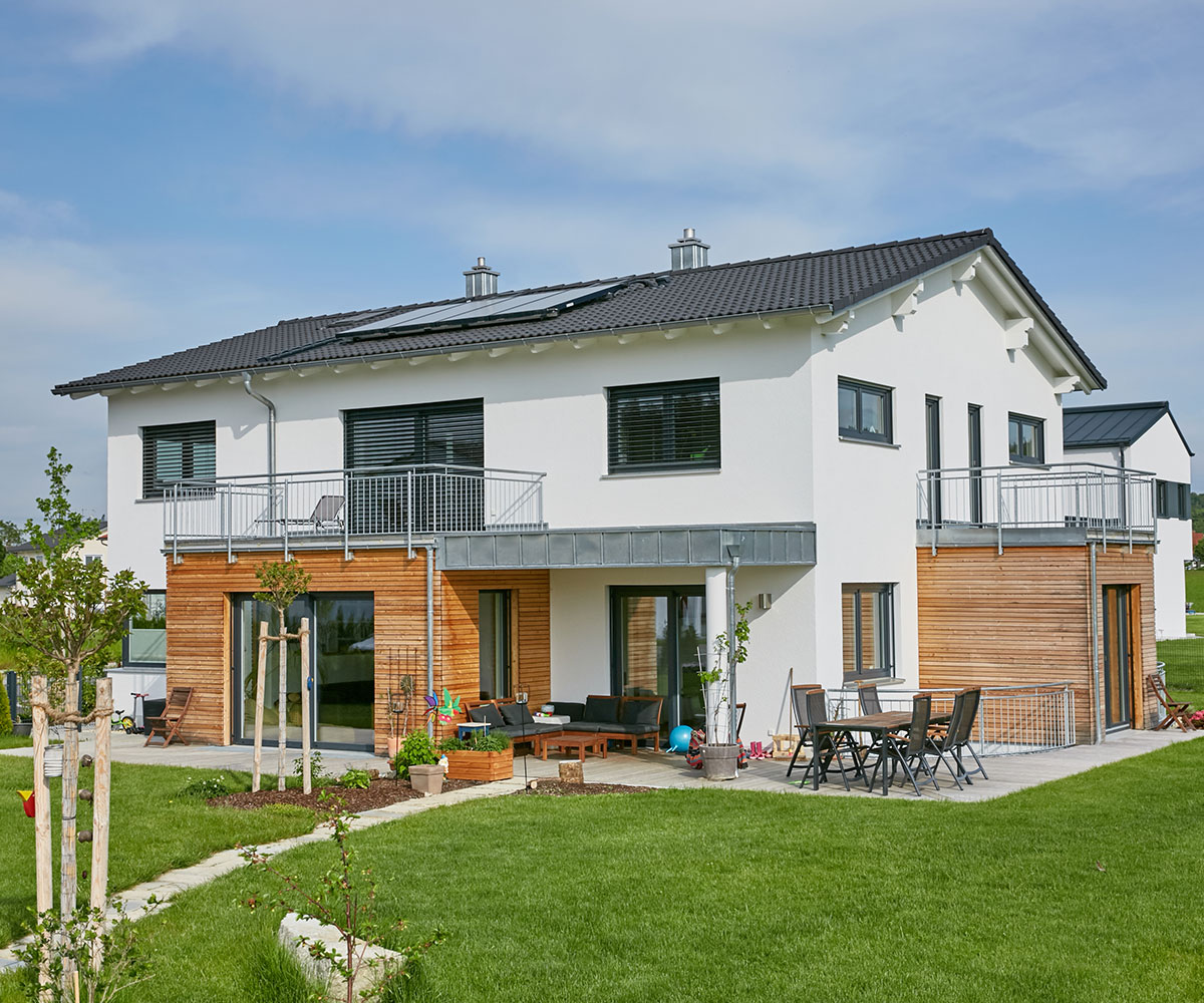 Schlüsselfertiges Einfamilienhaus von Praml Bau