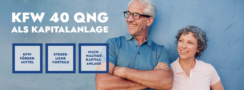 Illustration KfW40 QNG als Chance für Kapitalanlagen