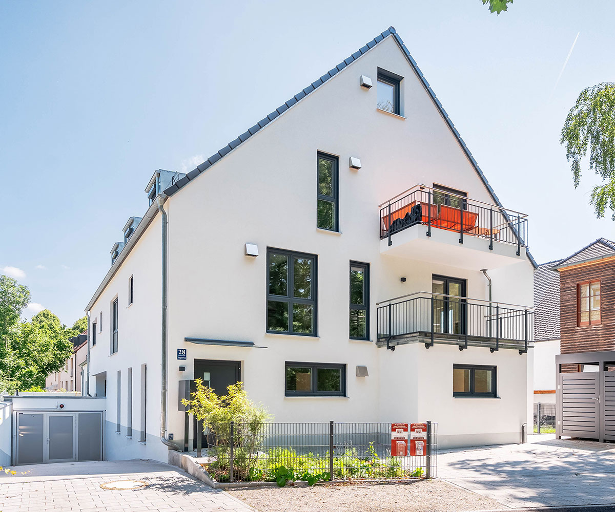 Schlüsselfertiges Bauen mit Praml Bau Ein Mehrfamilienhaus von Praml Bau
