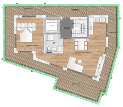 Mehrfamilienhaus mit 5 Wohneinheiten - Whg 5 DG (1639)