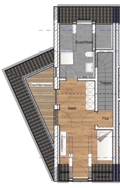 Neubau – Reiheneckhaus 3 Wolfsberger Straße - Dachgeschoss REH 3 (2267)