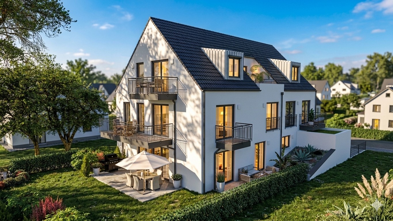 2 Zimmer OG Wohnung mit Süd- und Ostbalkon