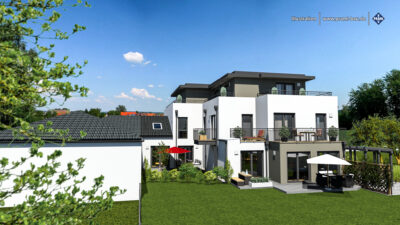 3 Zimmer EG Wohnung mit Ost- und Westterrasse, Garten und einem extra Hobbyraum - 2024_08_09_Terrasse 1-2 (2036)