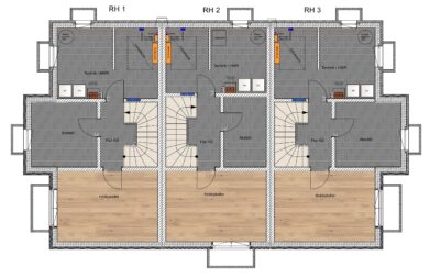 Baubeginn erfolgt – Neubau – Reihenmittelhaus - Kellergeschoss (2287)