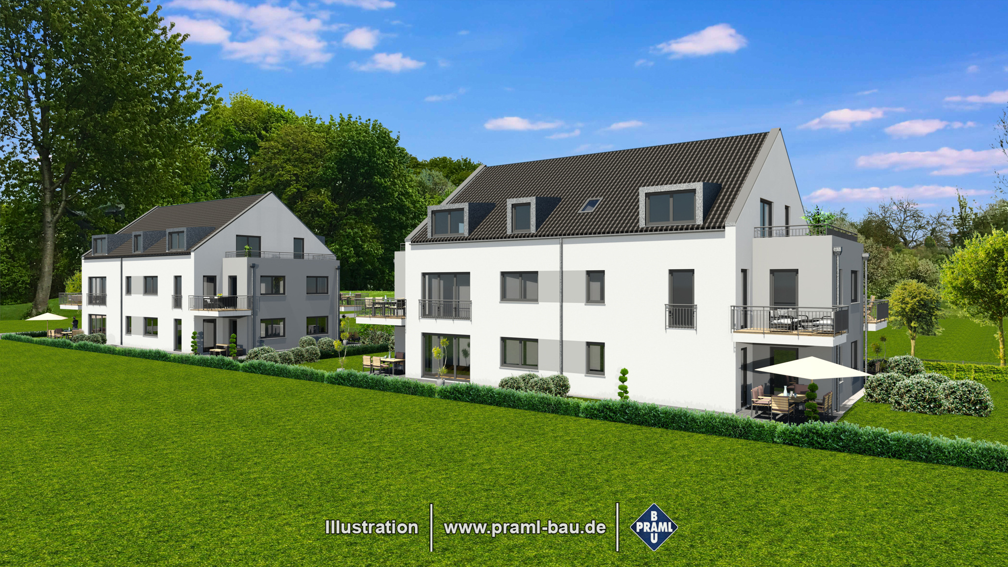 2 Zimmer Dachgeschosswohnung mit Dachterrasse