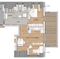 Dachgeschoss Haus 1 Whg 7